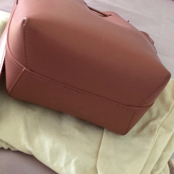 Mansur Gavriel Blush Pink Bucket Bag - Picture 3 of 5